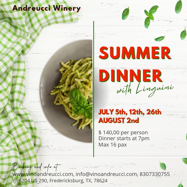 Summer Dinner with Linguini